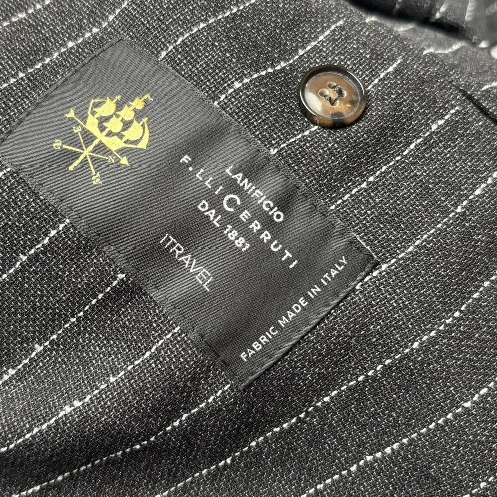 Suit Supply Havana Traveller 38R Slim Fit Wool Blazer Lanificio F.lli Cerruti 38